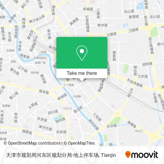 天津市规划局河东区规划分局-地上停车场 map