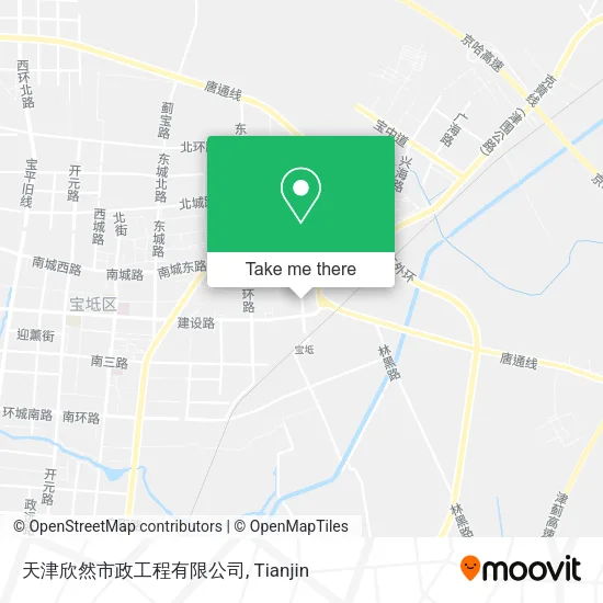 天津欣然市政工程有限公司 map
