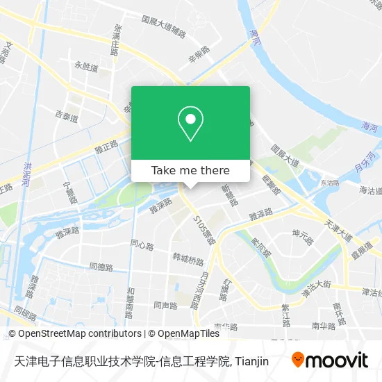 天津电子信息职业技术学院-信息工程学院 map