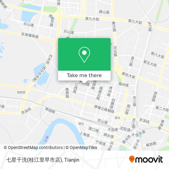 七星干洗(桂江里早市店) map