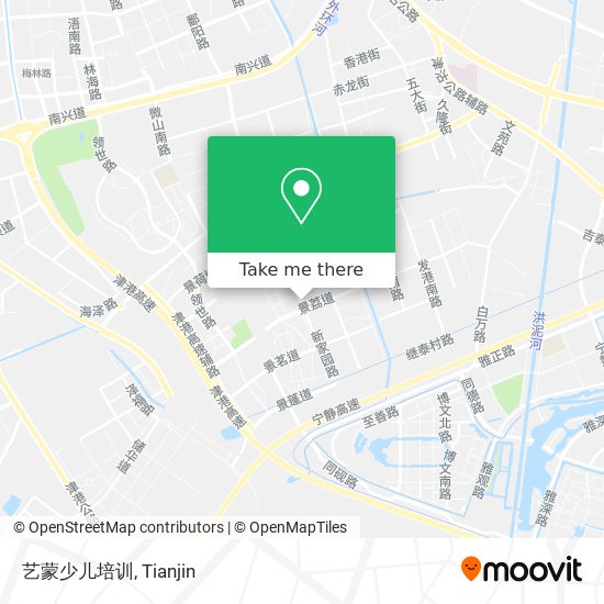 艺蒙少儿培训 map