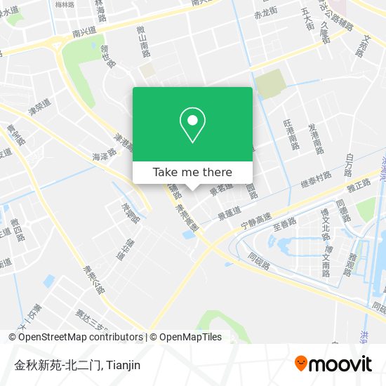 金秋新苑-北二门 map