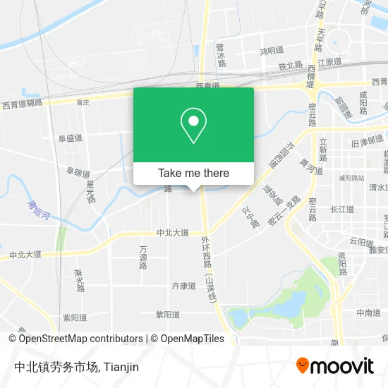 中北镇劳务市场 map