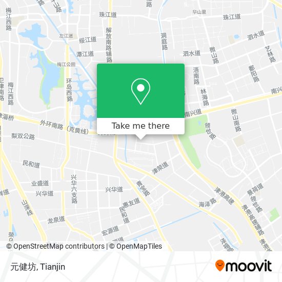 元健坊 map
