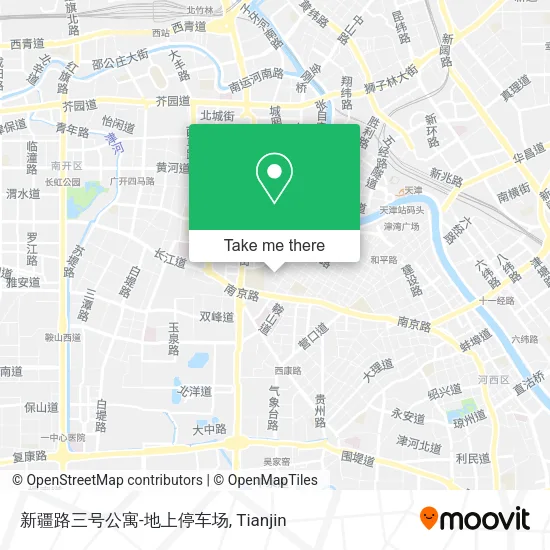 新疆路三号公寓-地上停车场 map