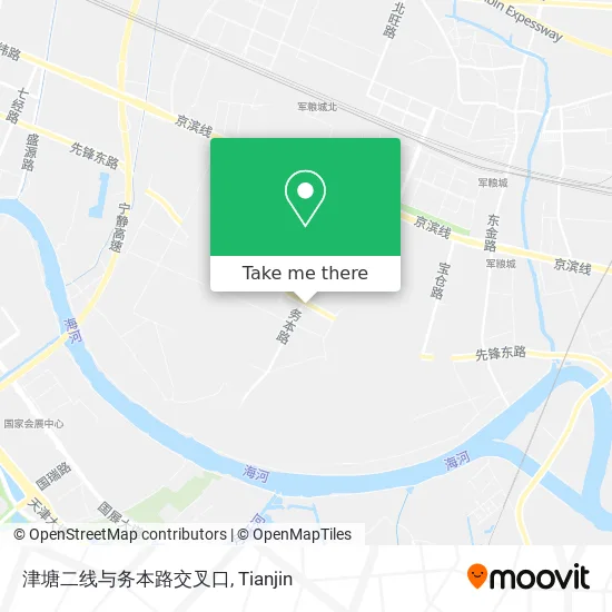 津塘二线与务本路交叉口 map
