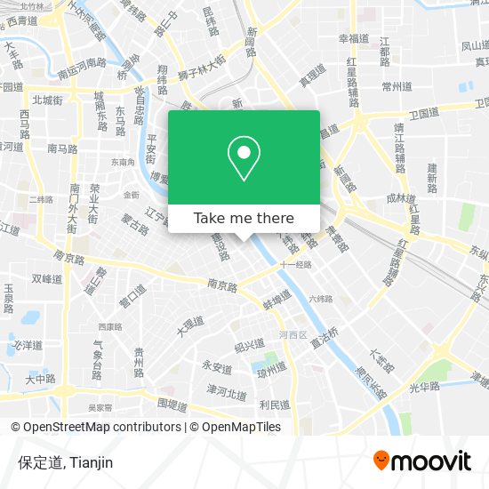 保定道 map