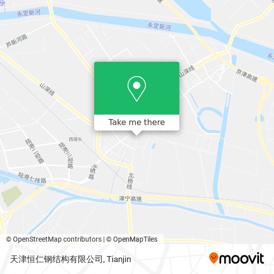 天津恒仁钢结构有限公司 map