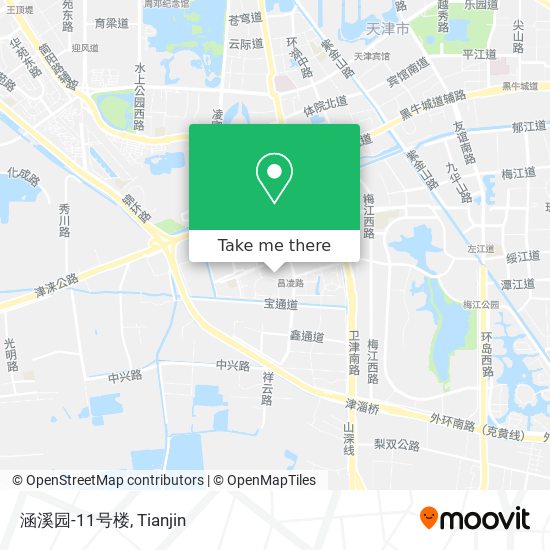 涵溪园-11号楼 map