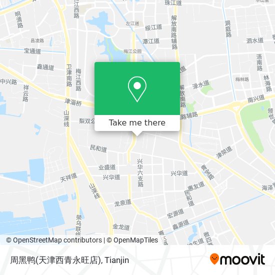 周黑鸭(天津西青永旺店) map