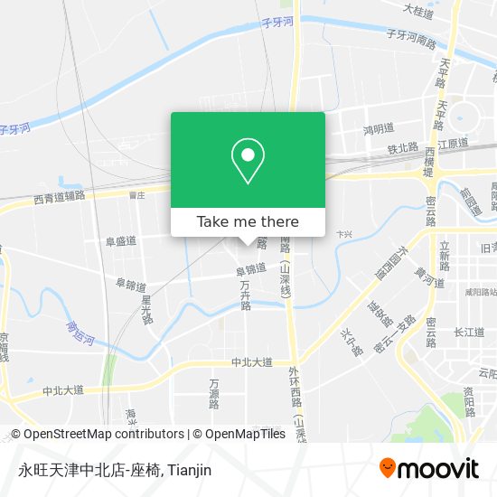 永旺天津中北店-座椅 map