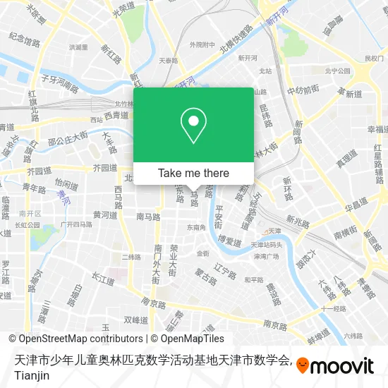 天津市少年儿童奥林匹克数学活动基地天津市数学会 map