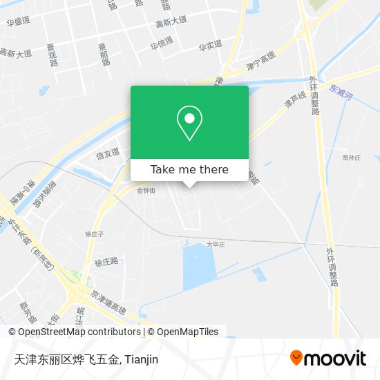 天津东丽区烨飞五金 map