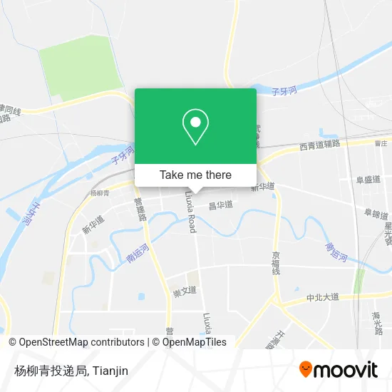 杨柳青投递局 map