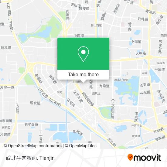 皖北牛肉板面 map