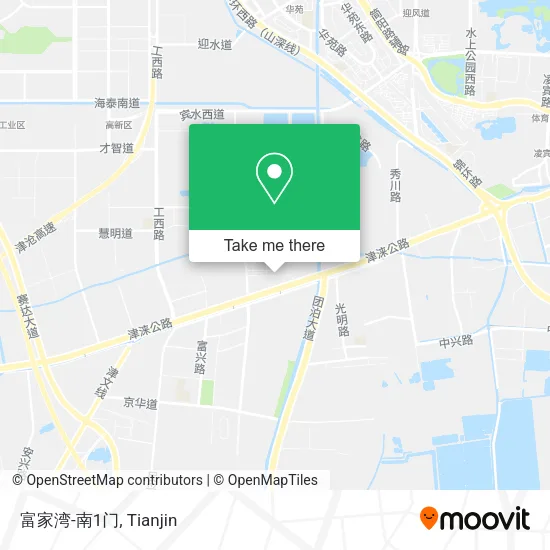 富家湾-南1门 map