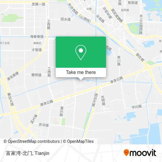 富家湾-北门 map