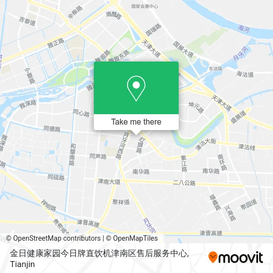 金日健康家园今日牌直饮机津南区售后服务中心 map