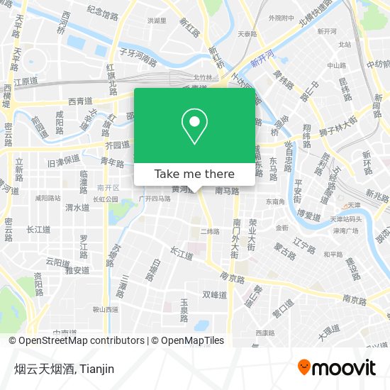 烟云天烟酒 map
