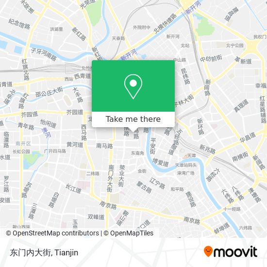 东门内大街 map