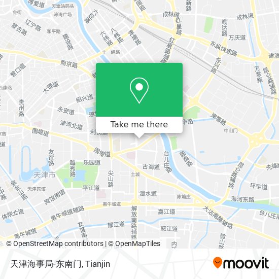 天津海事局-东南门 map