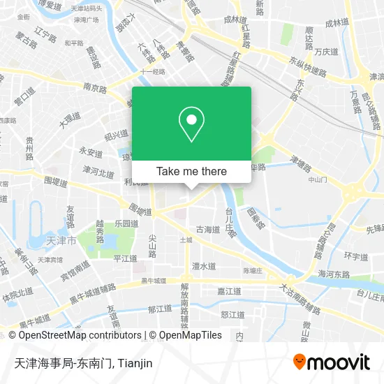 天津海事局-东南门 map
