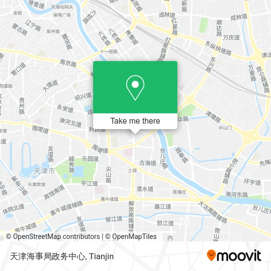 天津海事局政务中心 map