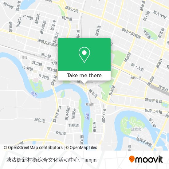 塘沽街新村街综合文化活动中心 map