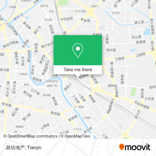鼎信地产 map