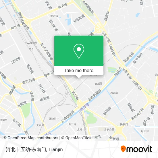 河北十五幼-东南门 map