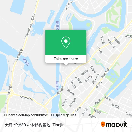 天津华强3D立体影视基地 map