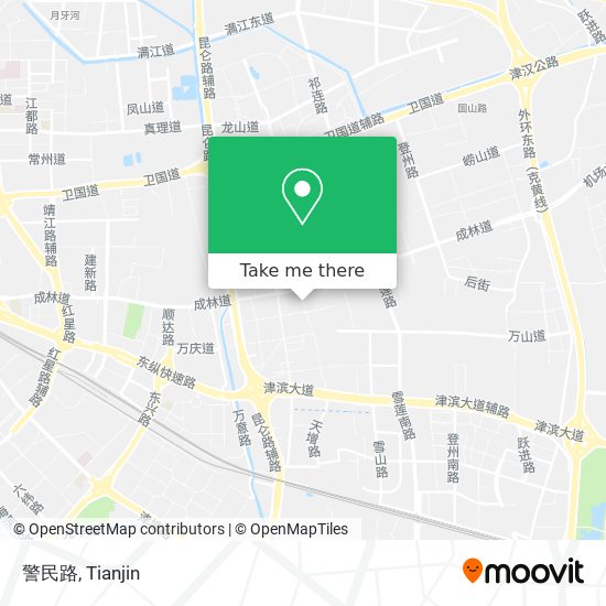 警民路 map