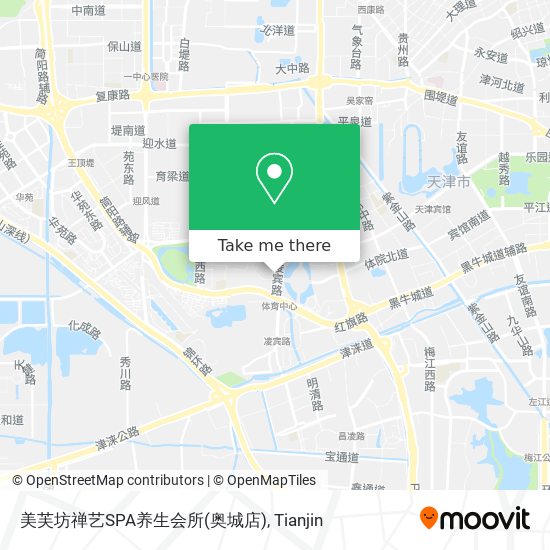 美芙坊禅艺SPA养生会所(奥城店) map