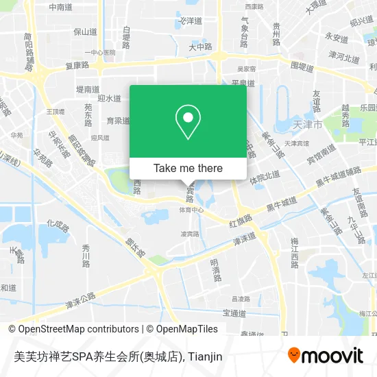 美芙坊禅艺SPA养生会所(奥城店) map