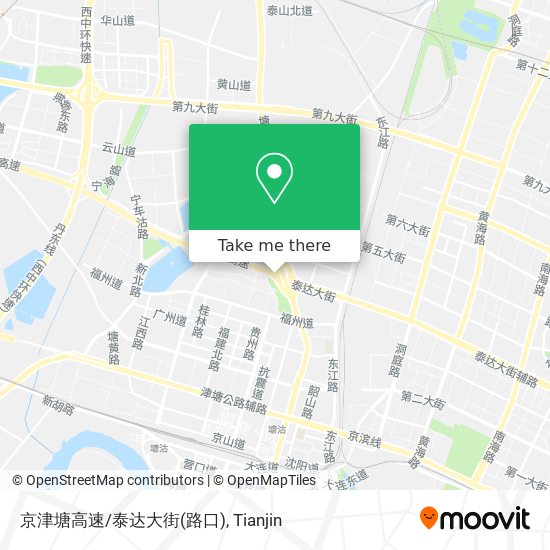 京津塘高速/泰达大街(路口) map
