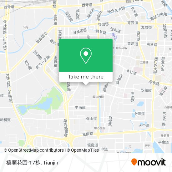禧顺花园-17栋 map