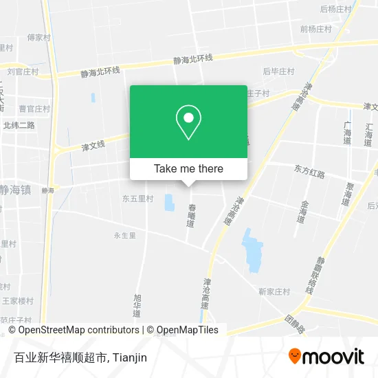 百业新华禧顺超市 map