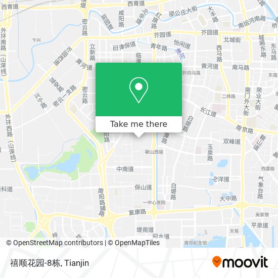 禧顺花园-8栋 map