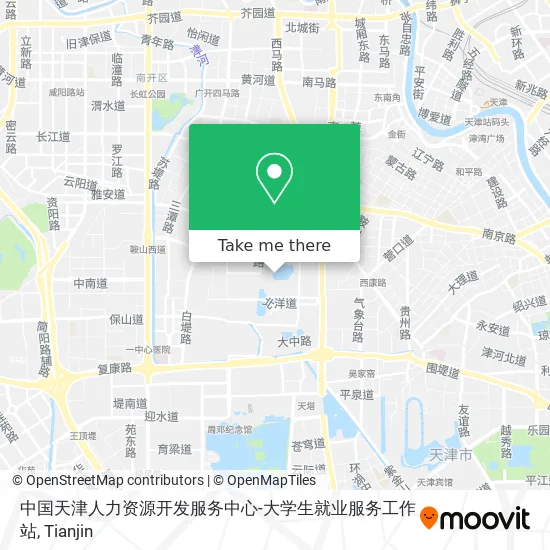 中国天津人力资源开发服务中心-大学生就业服务工作站 map