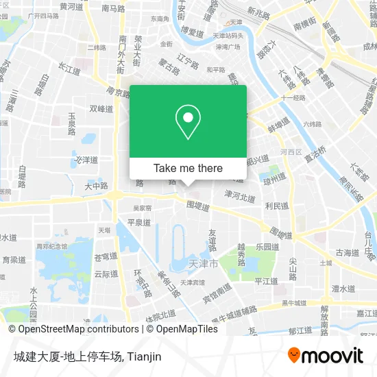 城建大厦-地上停车场 map