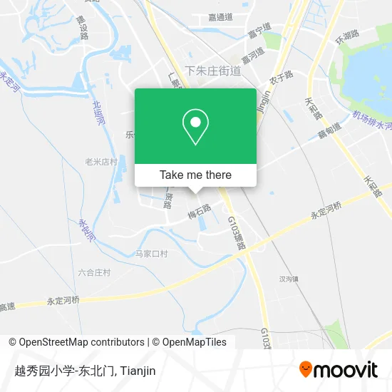 越秀园小学-东北门 map
