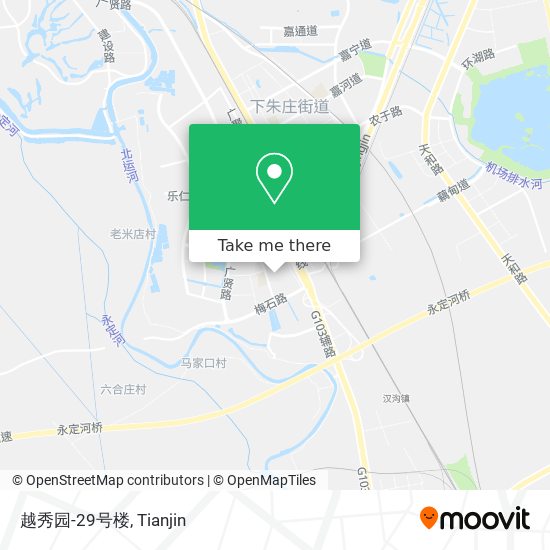 越秀园-29号楼 map