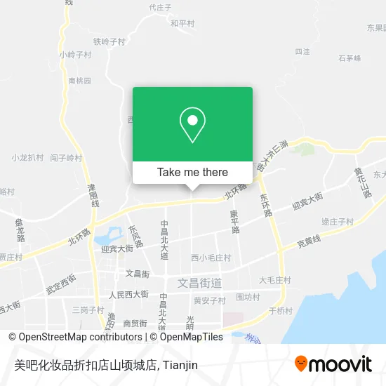 美吧化妆品折扣店山顷城店 map