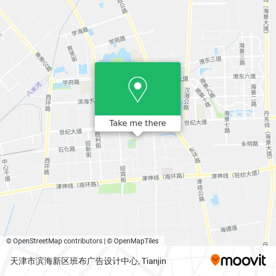 天津市滨海新区班布广告设计中心 map