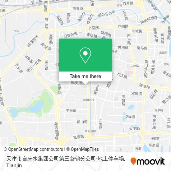 天津市自来水集团公司第三营销分公司-地上停车场 map