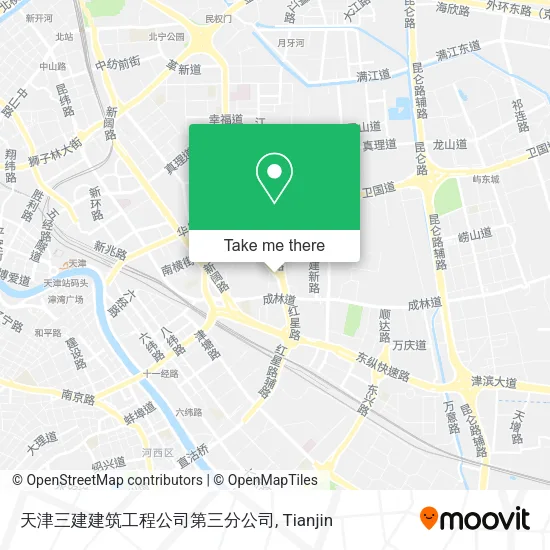 天津三建建筑工程公司第三分公司 map