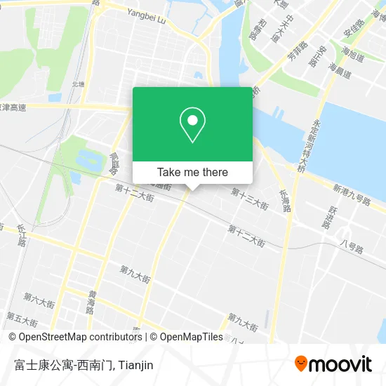 富士康公寓-西南门 map