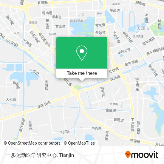 一步运动医学研究中心 map