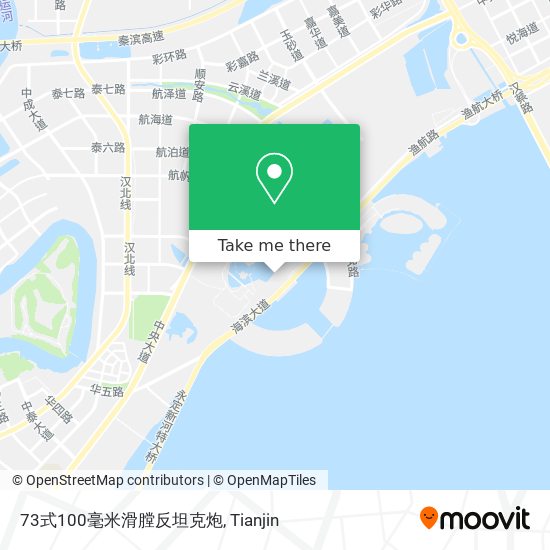 73式100毫米滑膛反坦克炮 map