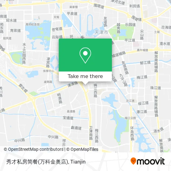 秀才私房简餐(万科金奥店) map